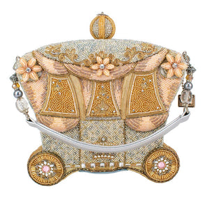 Mary Frances Royal Ride Carriage Beaded  Handbag