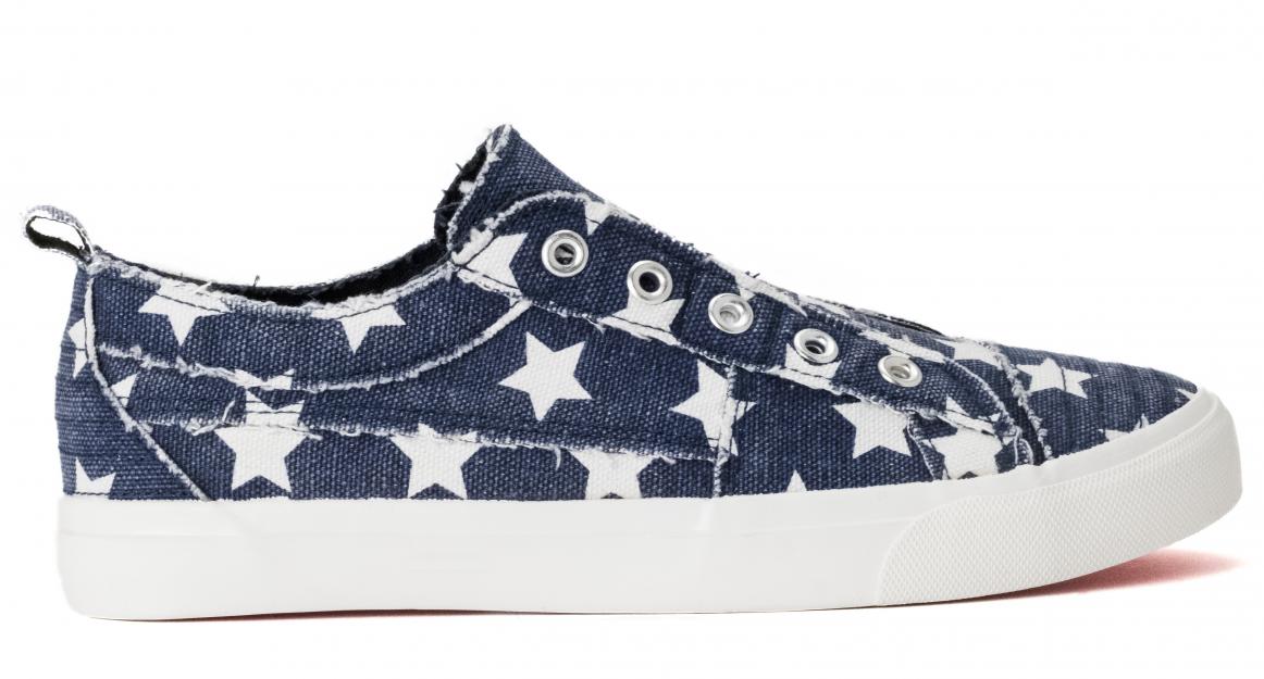 Corkys Shoes - Babalu Navy Stars Sneaker   SALE 40% OFF   NOW $22.95