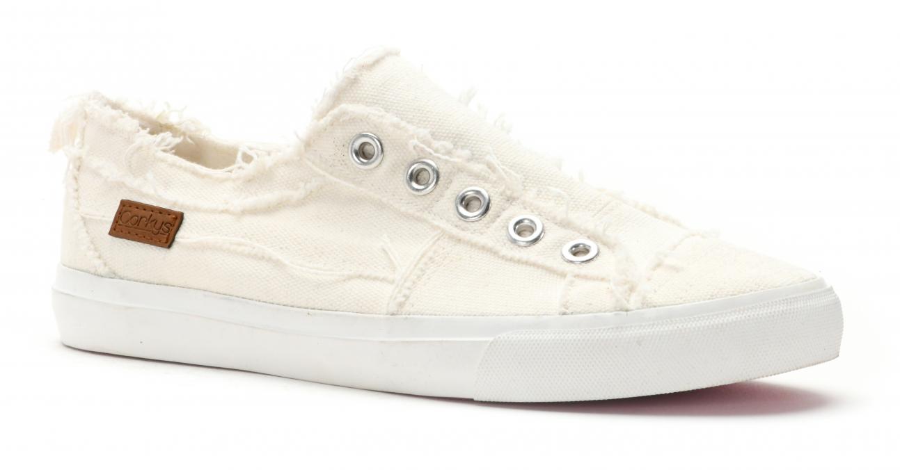 Corkys Shoes - Babalu White Sneaker  SALE 40% OFF  NOW $22.95