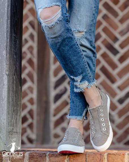 Corkys Shoes - Babalu Taupe Sneaker  ORIGINAL $38.95- SALE 40% OFF  NOW $22.95