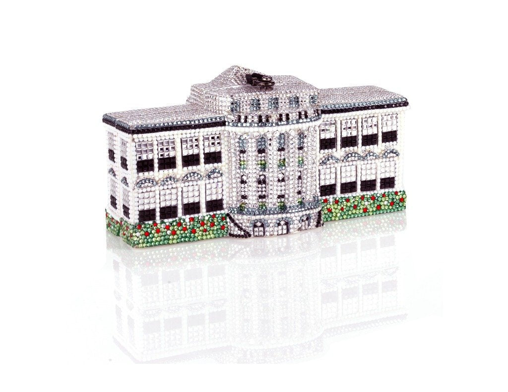 Timmy Woods WHITE HOUSE with Swarovski Crystals