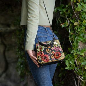 botanical top handle handbag mary frances handbags designer purses and boutique