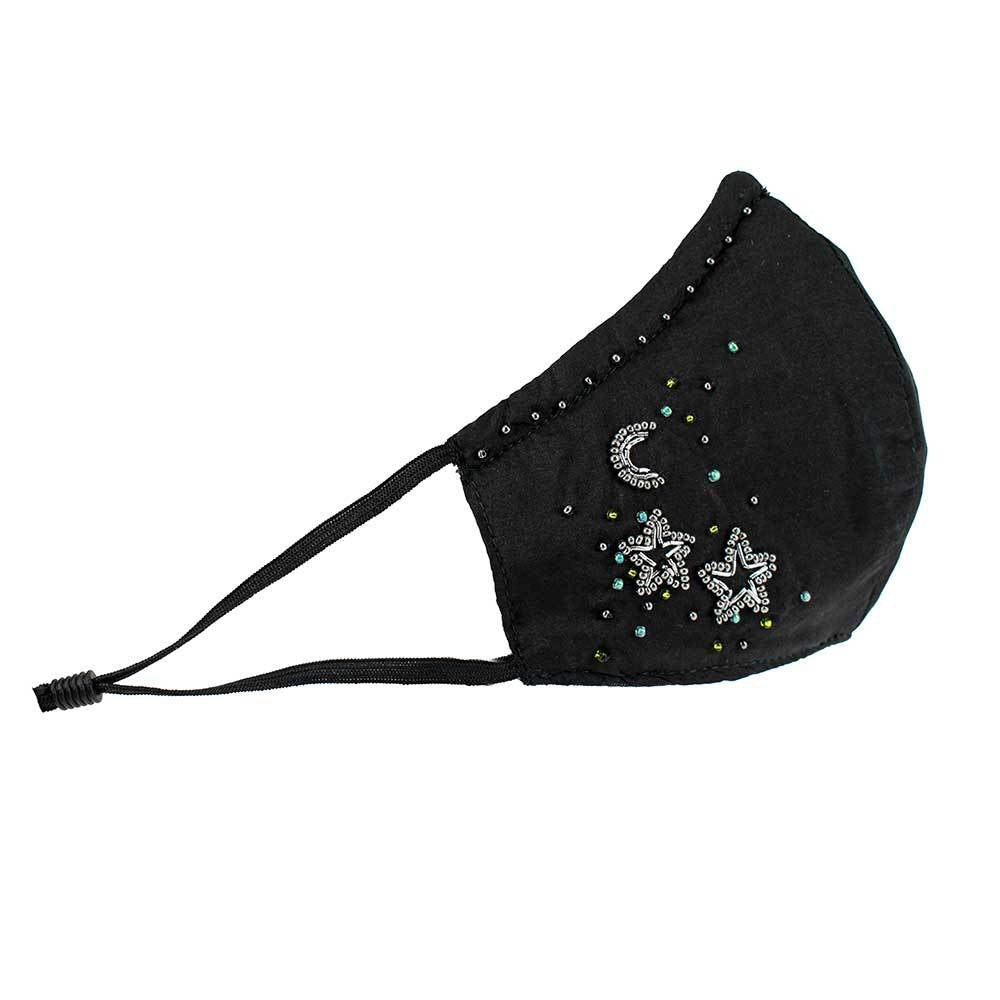 Mary Frances Stars & Moon Face Mask