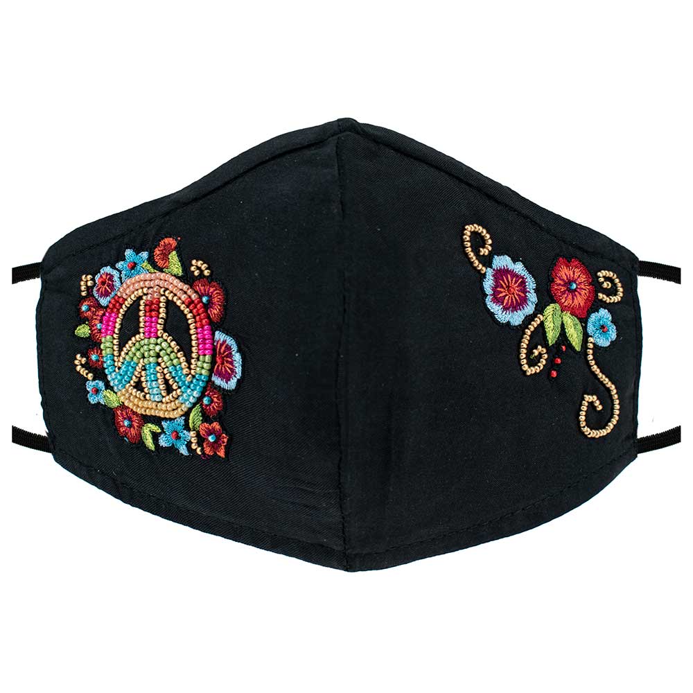 Mary Frances Peace Face Mask