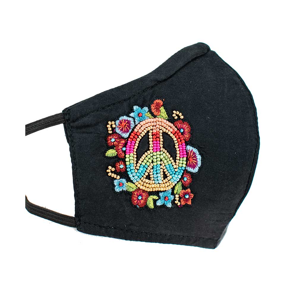 Mary Frances Peace Face Mask
